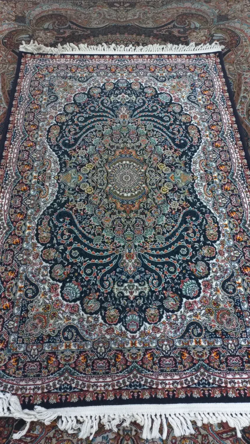 ۱تخته کناره۱ونیم متری نخ اصل اکرولیک|فرش|تهران, سجاد|دیوار