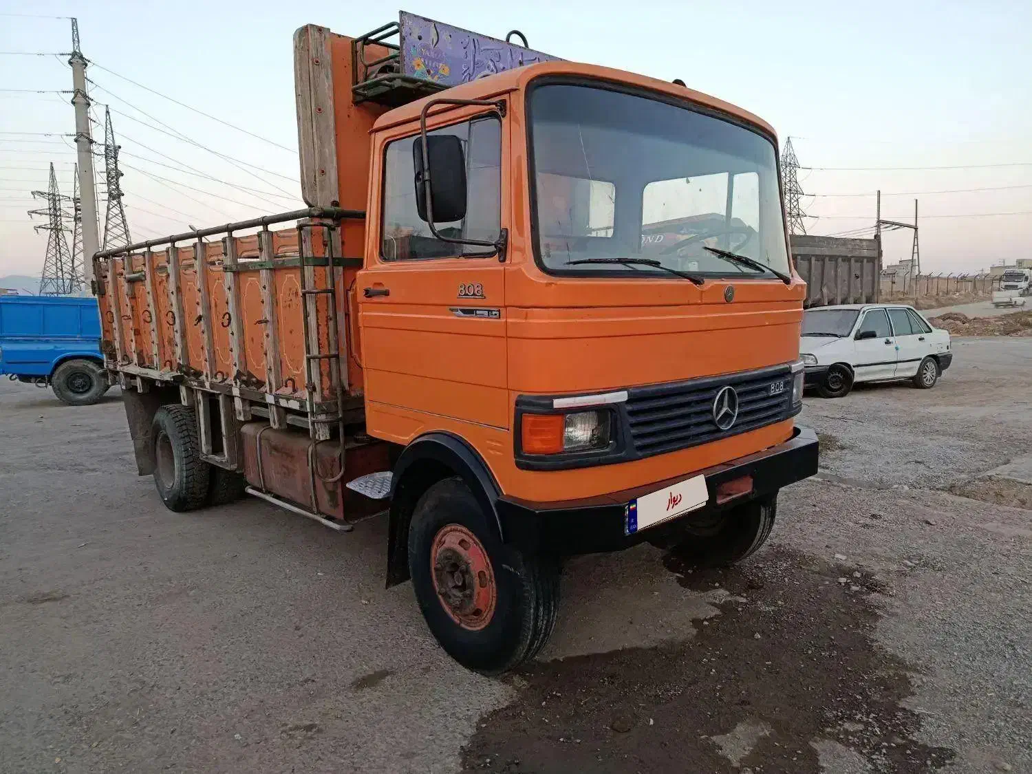 خاور ۸ تن ۸۰۸ مدل ۱۳۸۳ بدون تصادف|خودرو سنگین|تبریز, |دیوار