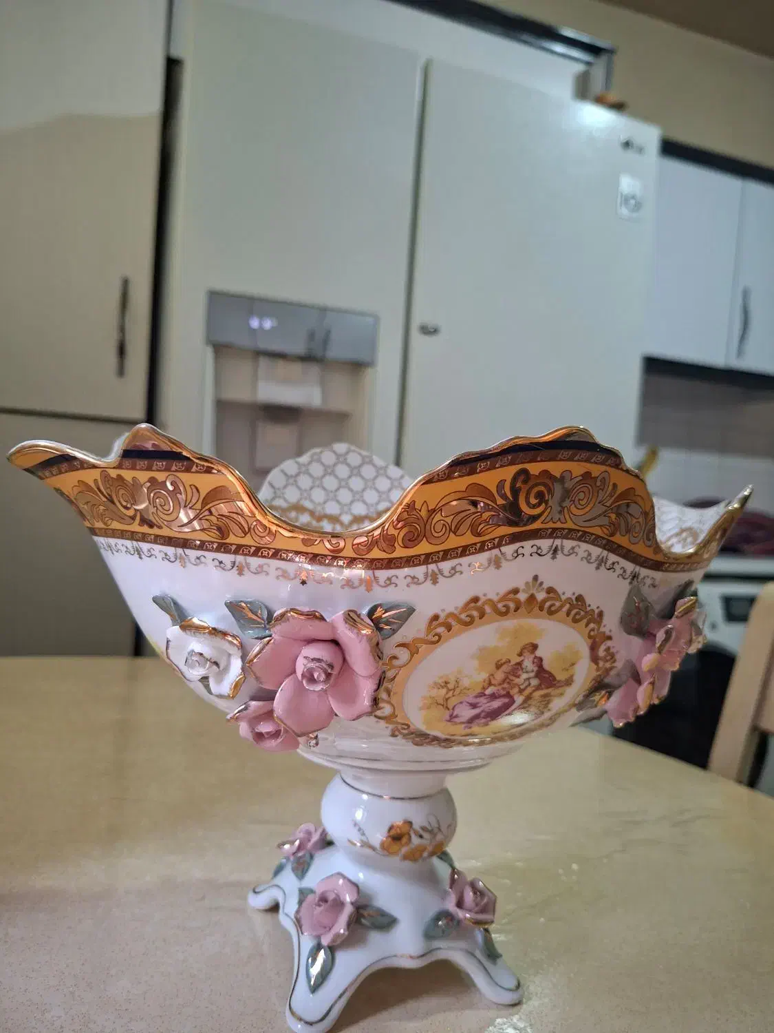 آجیل خوری گل برجسته لمونژ تخفیف زدم ۲۵۰۰|ظروف سرو و پذیرایی|ورامین, ورامین|دیوار