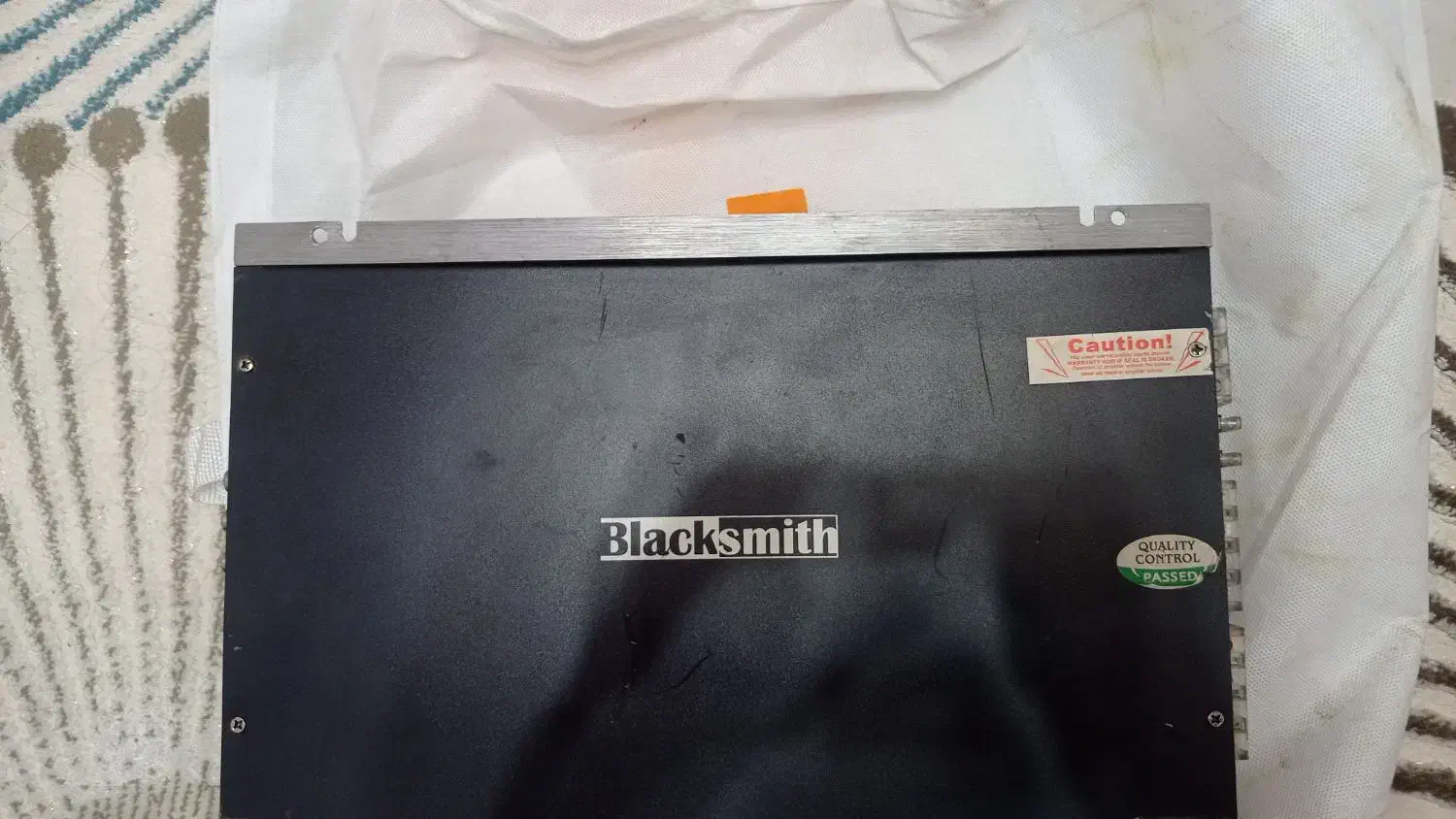 آمپلی بلک اسمیت ۴۲۰۰ وات ۴ خروجی|سیستم صوتی خانگی|کرج, حیدرآباد|دیوار