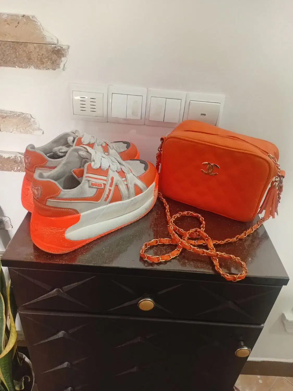 کتونی و کیف ست|کیف، کفش، کمربند|محمدشهر, شهرک پیام (مهرالبرز)|دیوار