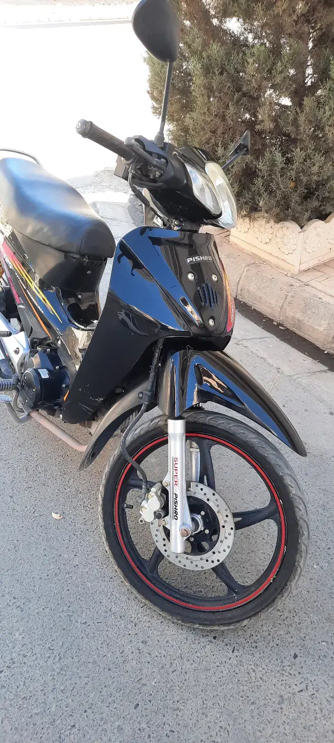 موتور لاکی پیشرو پیام ۱۲۵|موتورسیکلت|نیشابور, شهرک ولیعصر|دیوار