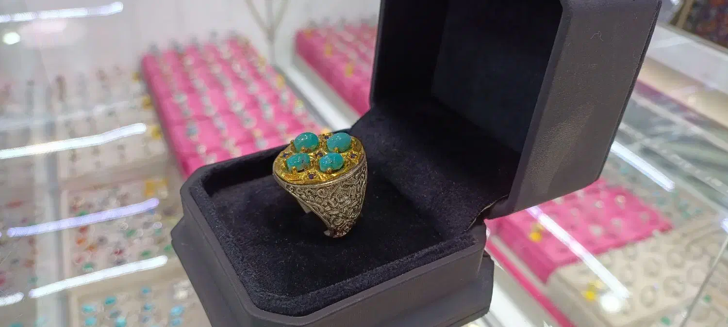 انگشتر فیروزه نیشابوری|جواهرات|ری, هاشم‌آباد|دیوار