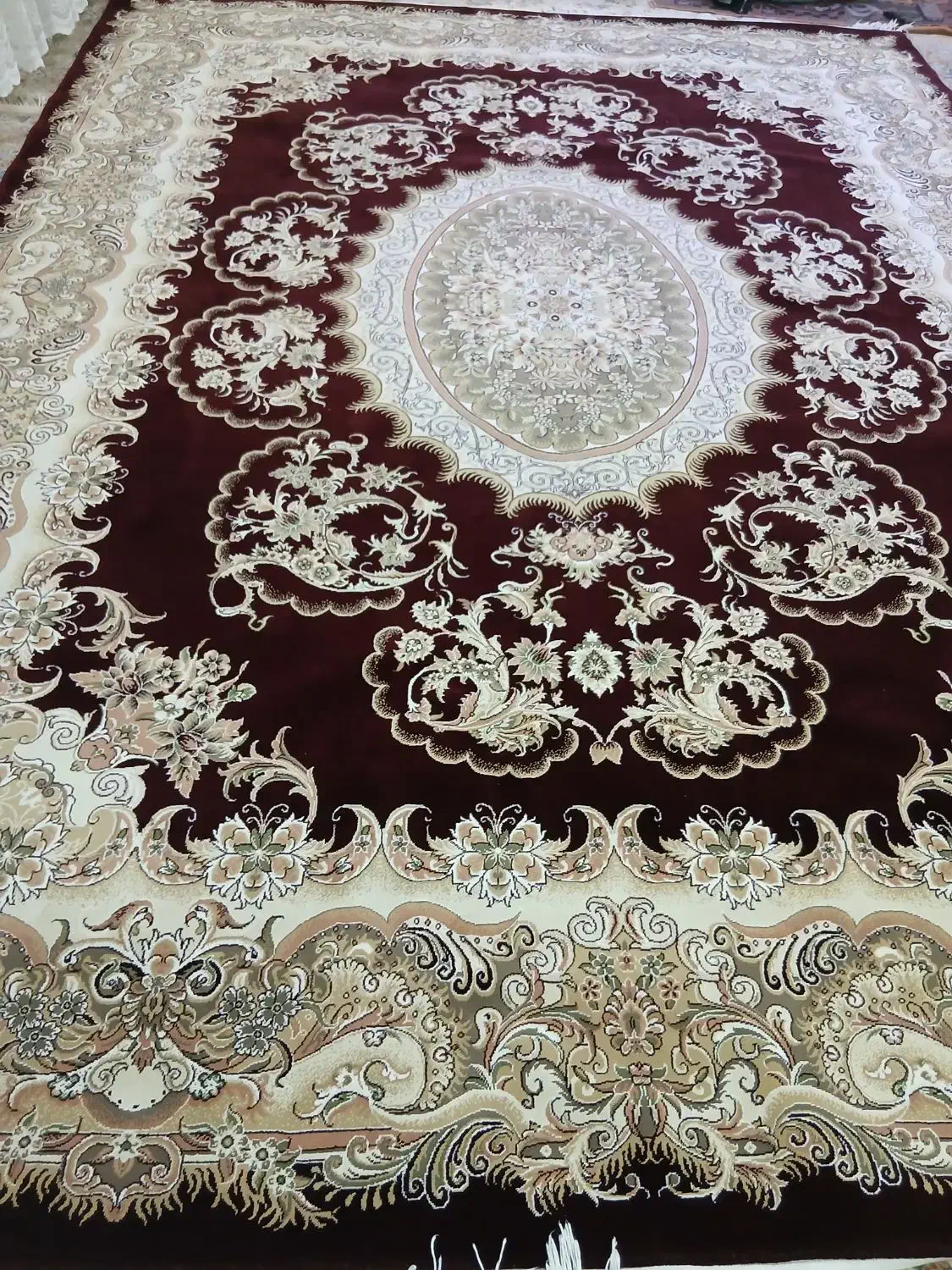 ۲ تخته فرش ۱۲ متری در حد نو|فرش|ایلام, |دیوار