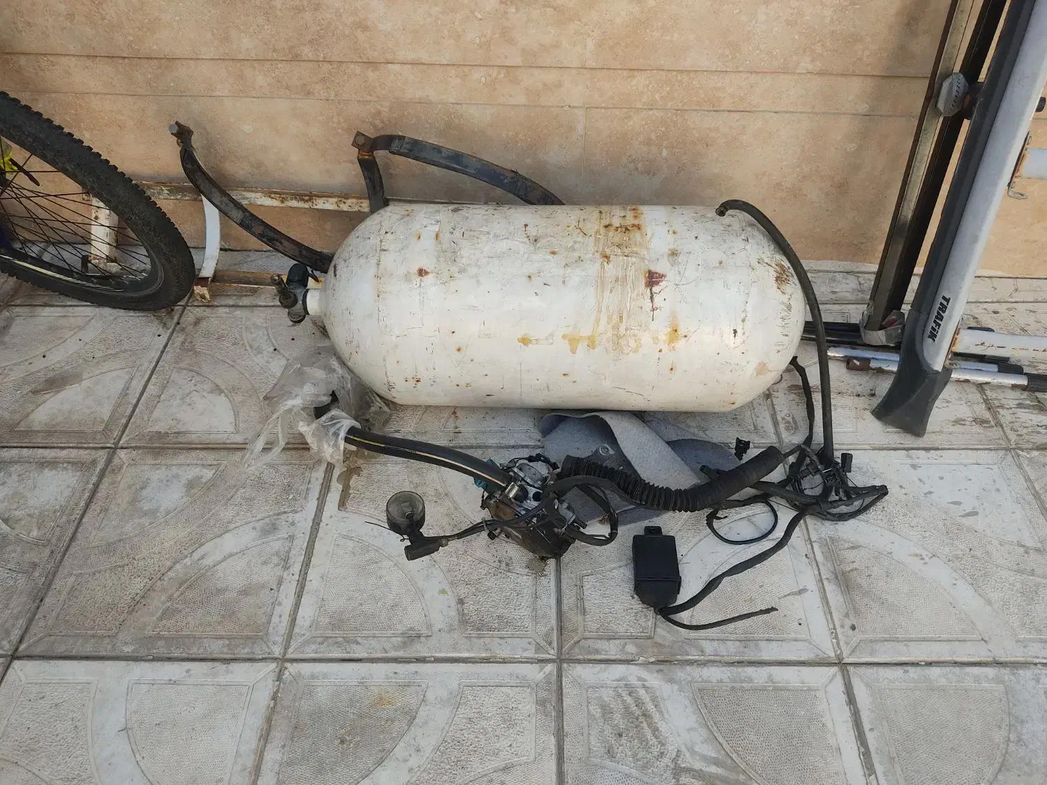 گاز سی ان جی کامل ۱۲کیلویی|قطعات یدکی و لوازم جانبی|اهر, |دیوار