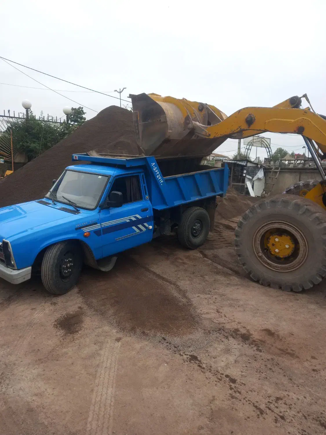 حمل نخاله شن ماسه نوخودی بانیسان|خدمات حمل و نقل|رشت, یخسازی|دیوار