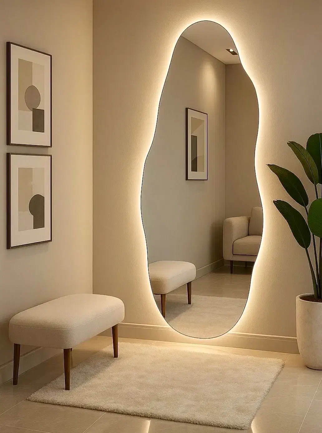 آینه بکلایت/آینه نوردار/آینه|آینه|اردبیل, |دیوار