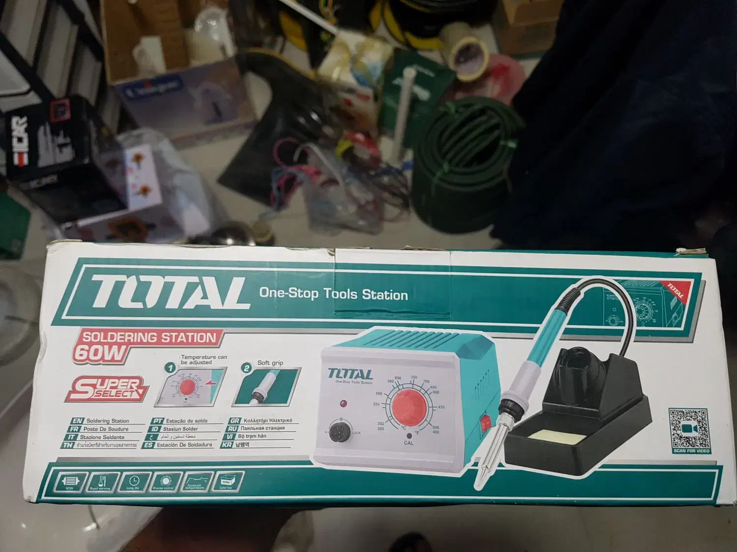 هویه رومیزی توتال ۶۰ وات|ابزارآلات|همدان, |دیوار