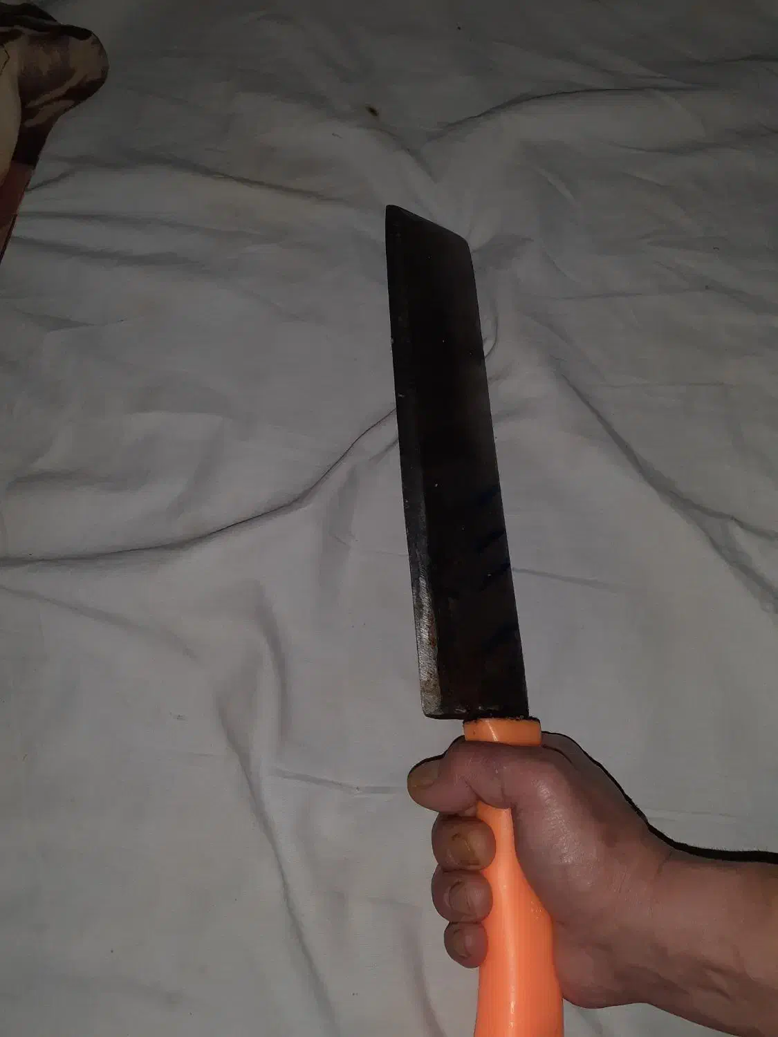 ساتور دست ساز ۴۰ ساله فنر تویوتا سنگین|ظروف پختوپز|تهران, خاک سفید|دیوار