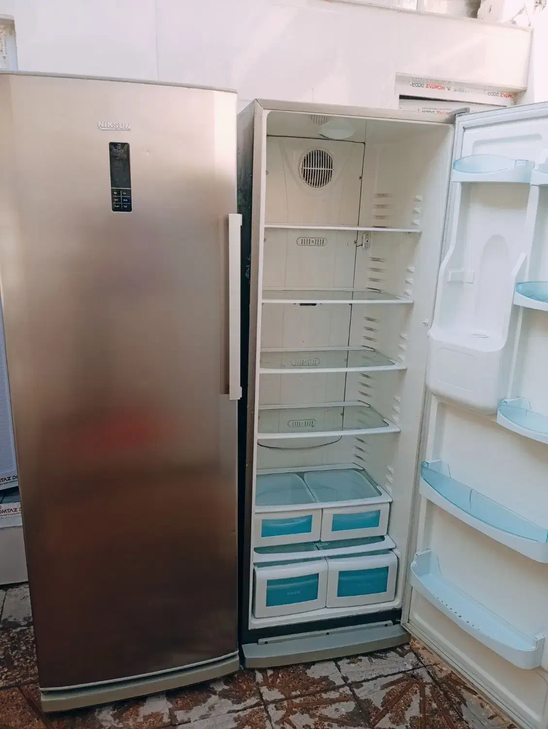 یخچال دوقلونیکسان در حد آک مخصوص جهیزیه|یخچال و فریزر|خرم‌آباد, |دیوار