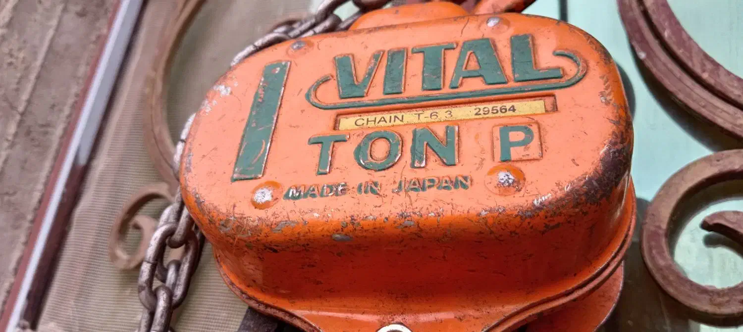 فروش جرثقیل سه متری دستی ژاپنی|ماشینآلات صنعتی|یاسوج, |دیوار