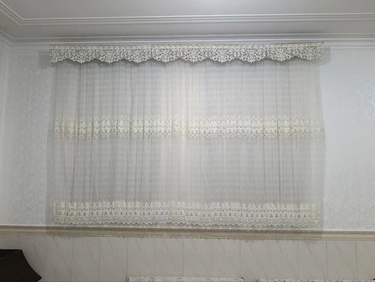 پرده منزل|پرده، رانر، رومیزی|ایلام, |دیوار