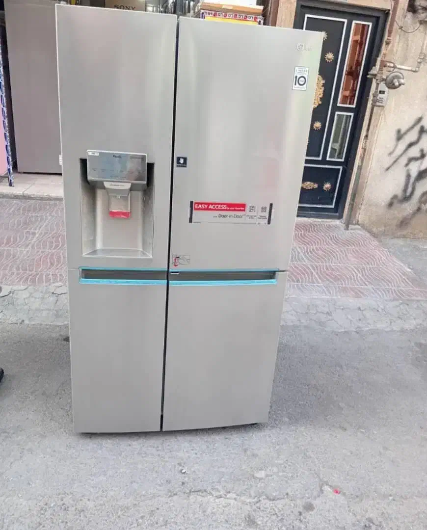 یخچال ساید ال جی ۳۲ فوت کاملا نو و پلمپ فوری|یخچال و فریزر|تهران, هاشمی|دیوار