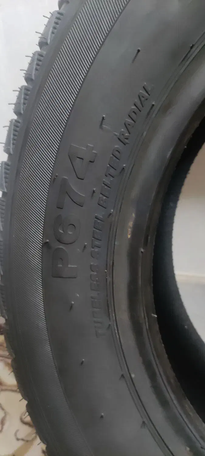 لاستیک ماشین پژو سایز158/65/R/14|قطعات یدکی و لوازم جانبی|کاشان, ملک آباد|دیوار