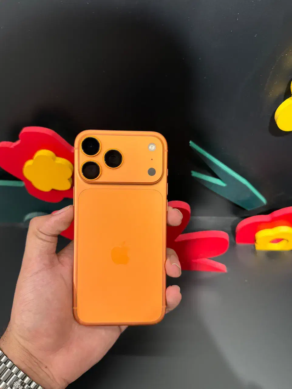 17 Pro Max Orange ZAA 512GB|موبایل|سیرجان, |دیوار