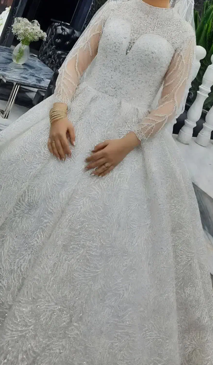 فروش لباس عروس شاین دار|لباس|تهران, شهرک رضویه|دیوار