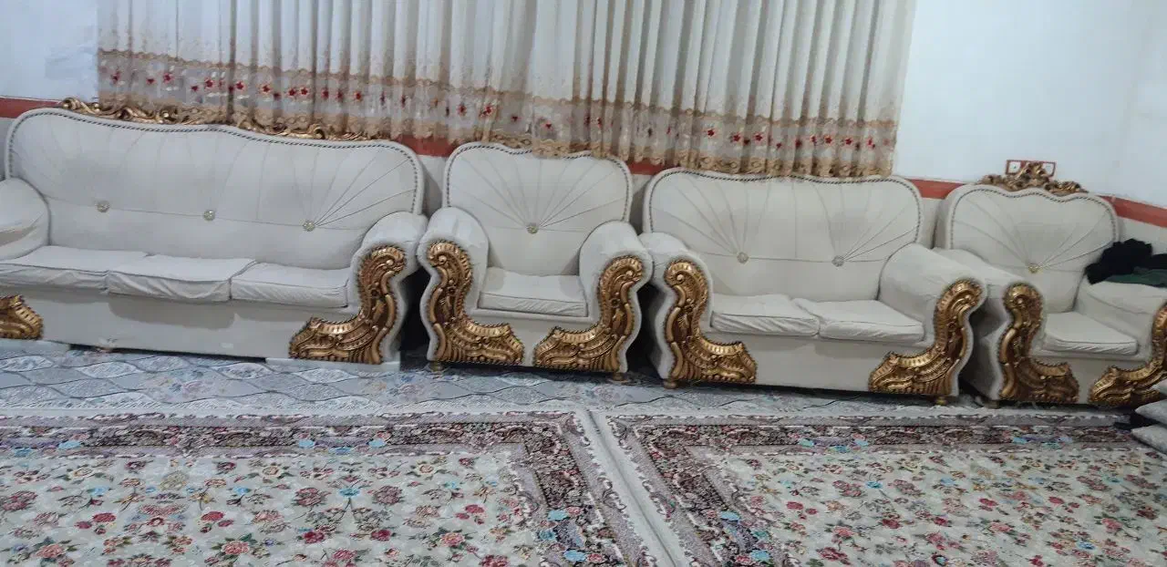 مبل 7نفره درحدنو|مبلمان خانگی و میز عسلی|جوانرود, |دیوار