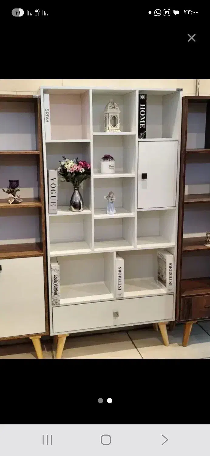 کتابخانه درب و کشو (آک)|کتابخانه، شلف، قفسههای دیواری|مشهد, بهمن|دیوار