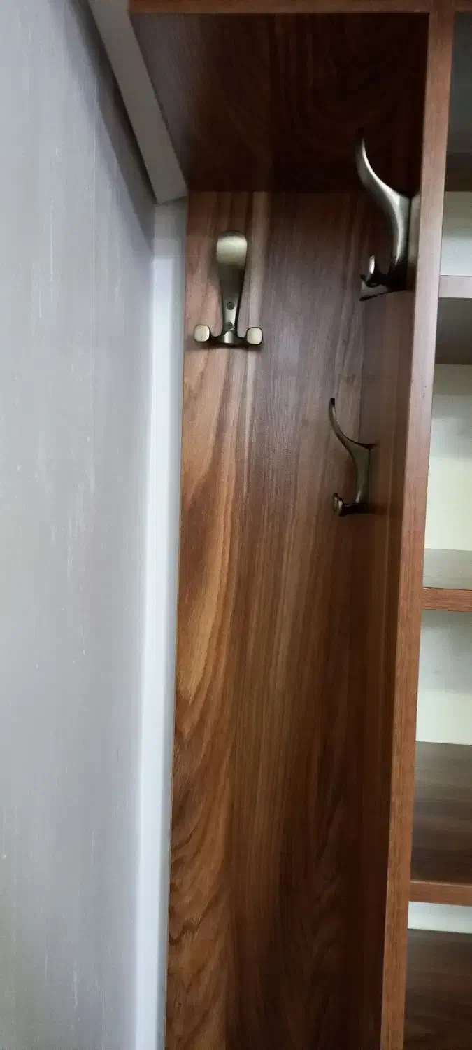 جاکفشی و جا لباسی آیینه دار|جاکفشی، کمد، دراور|قم, زنبیل آباد|دیوار