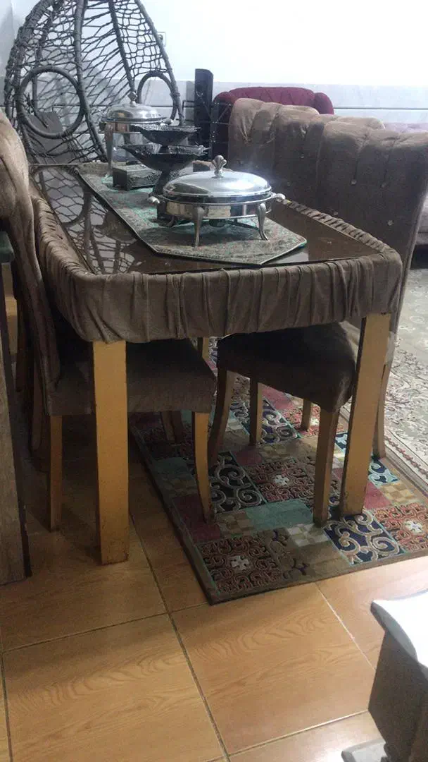 میز نهارخوری ۶ نفره|میز و صندلی غذاخوری|تیران, |دیوار