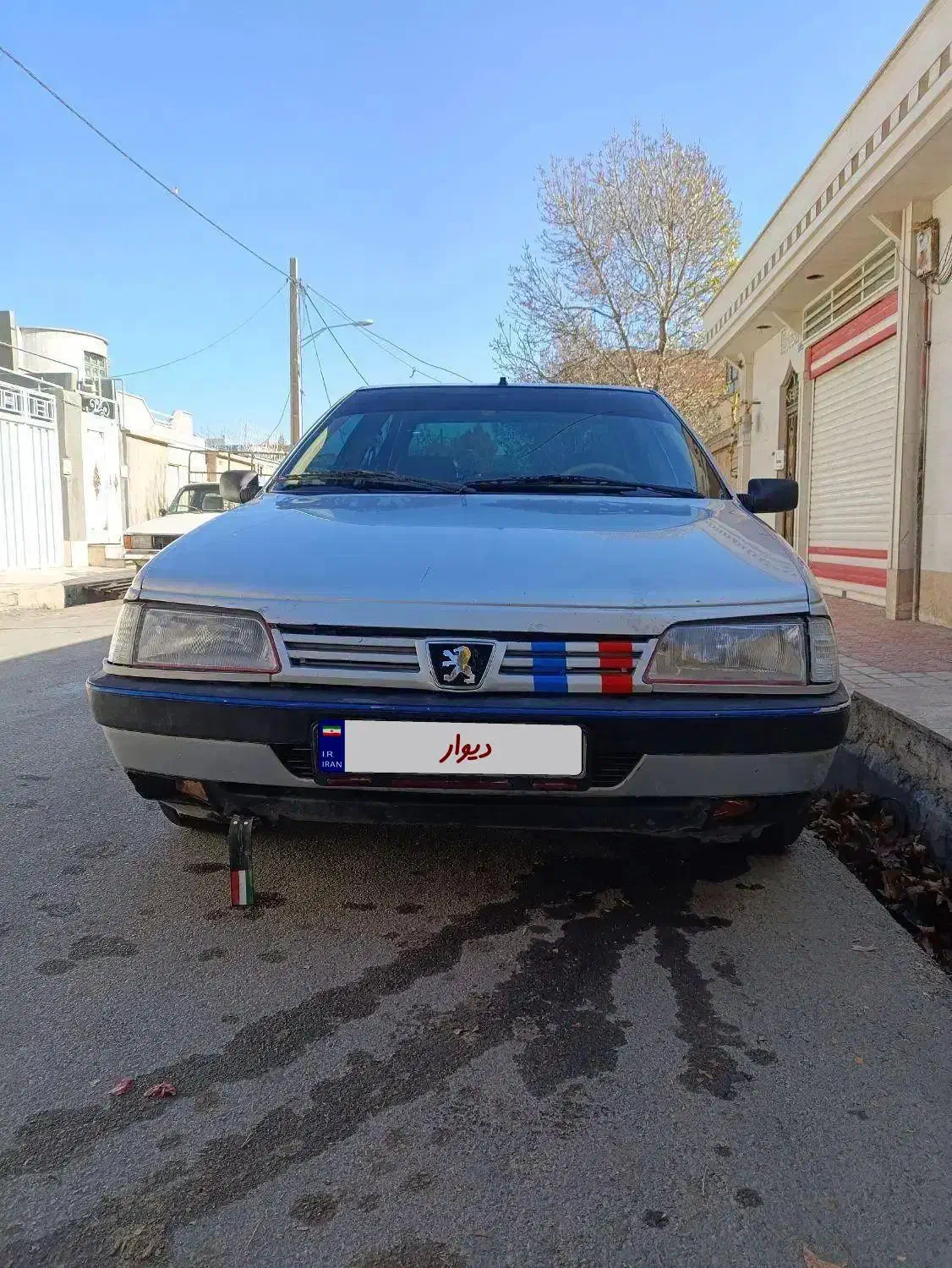 پژو ۴۰۵نقره ای مدل۱۳۹۰|خودرو سواری و وانت|کوهدشت, |دیوار