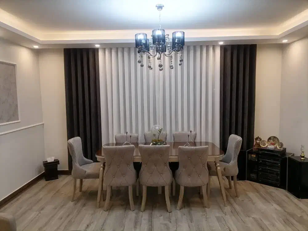 نصب ودوخت پرده شهرپردیس|پرده، رانر، رومیزی|پردیس, فاز ۴|دیوار