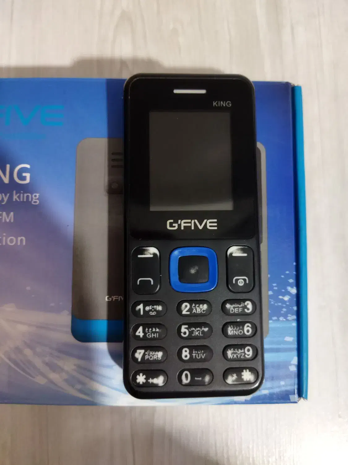 گوشی دکمه ای جی فایو سالم با شارژر|موبایل|فردیس, فردیس|دیوار