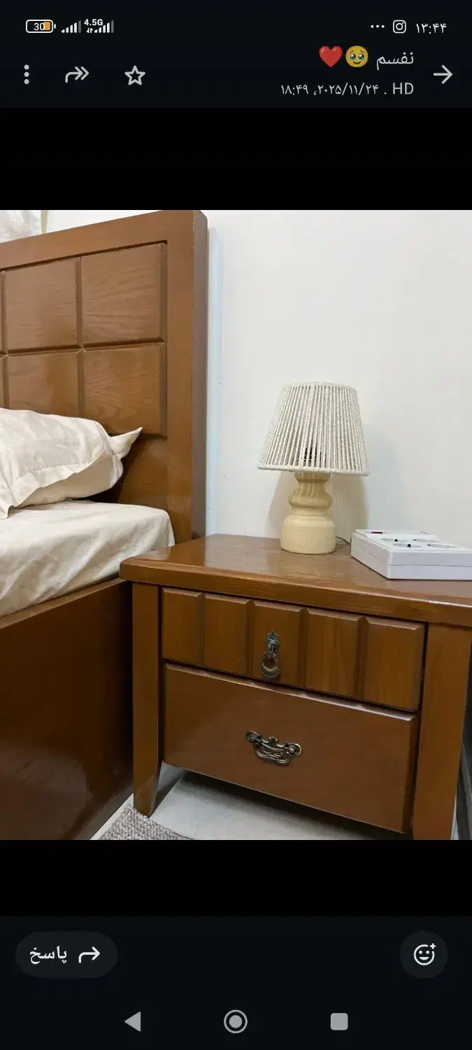 میز دراور و پاتختی|جاکفشی، کمد، دراور|قرچک, مهدیه|دیوار