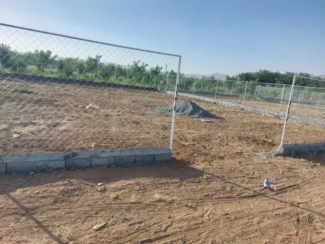 زمین فنس شده با آب ملکیتی عقیل آباد گوار شایگان|فروش زمین و ملک کلنگی|اراک, |دیوار