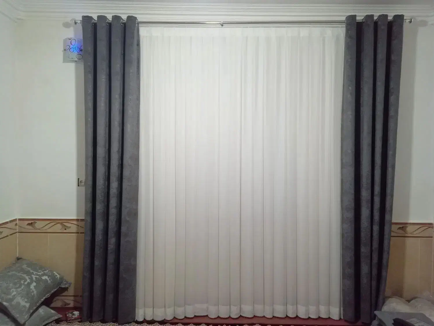 پ.رده|پرده، رانر، رومیزی|تایباد, |دیوار