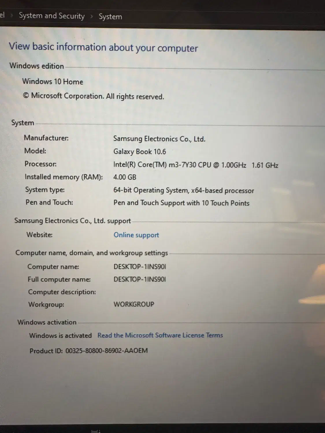 تبلت سامسونگ|تبلت|شیراز, زرهی|دیوار