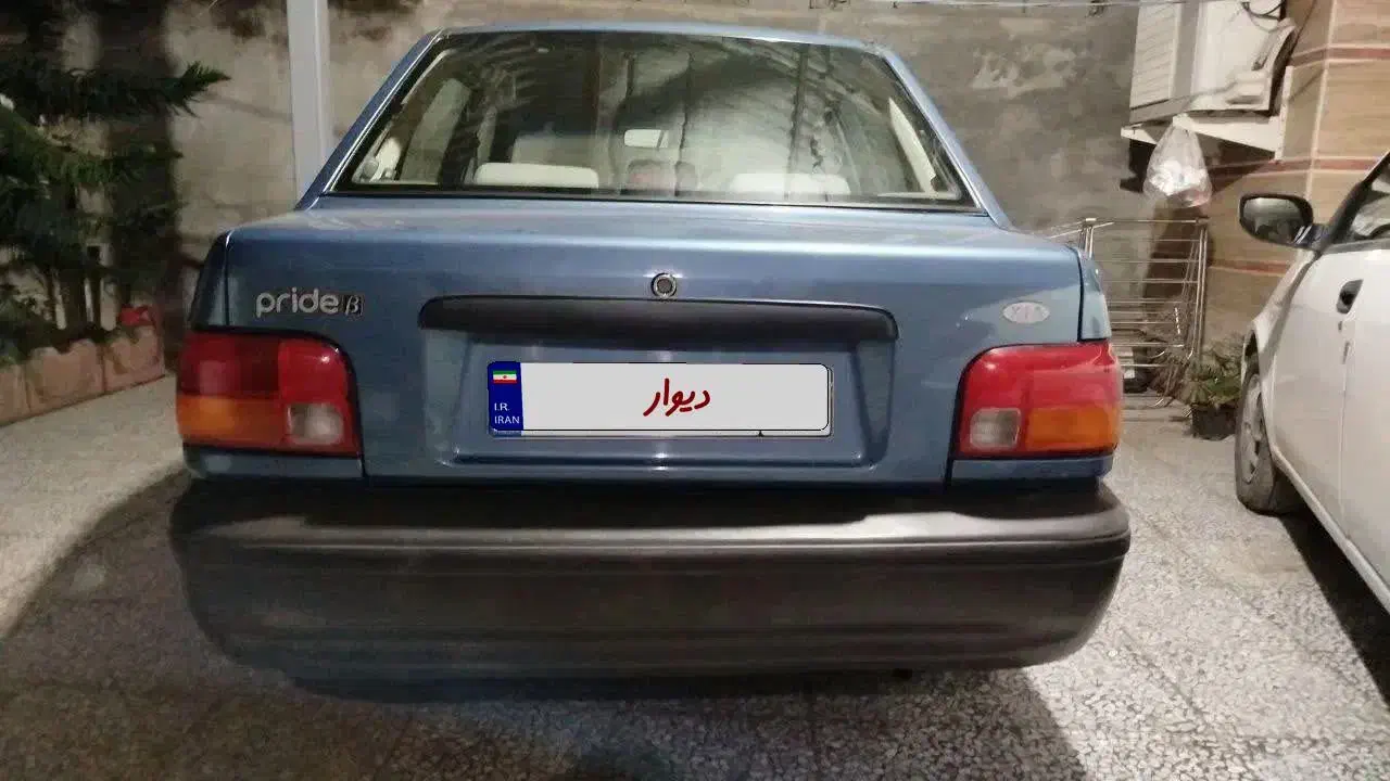 پرایدمدل۸۳آبی اطلسی چهارحلق لاستیک خارجی نو|خودرو سواری و وانت|بابل, |دیوار