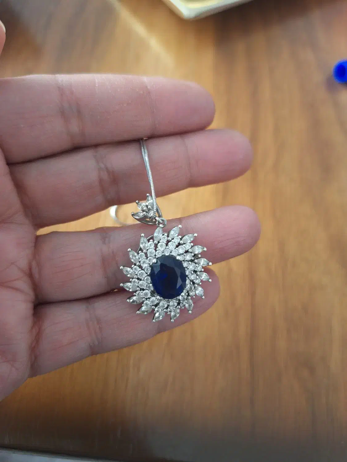 گردنبند نقره با نگین اصلی|جواهرات|سبزوار, دانشگاه آزاد|دیوار