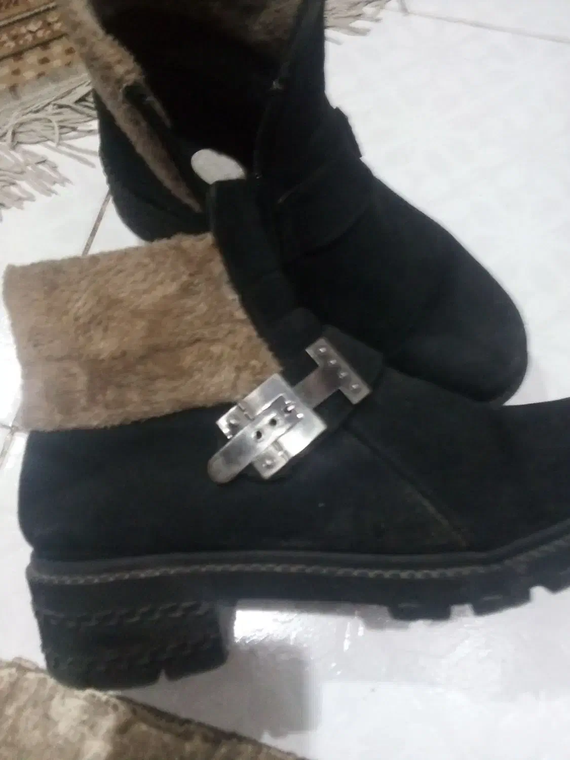 نیم بوت مخمل سوییت شیک|کیف، کفش، کمربند|مشهد, ده دی|دیوار