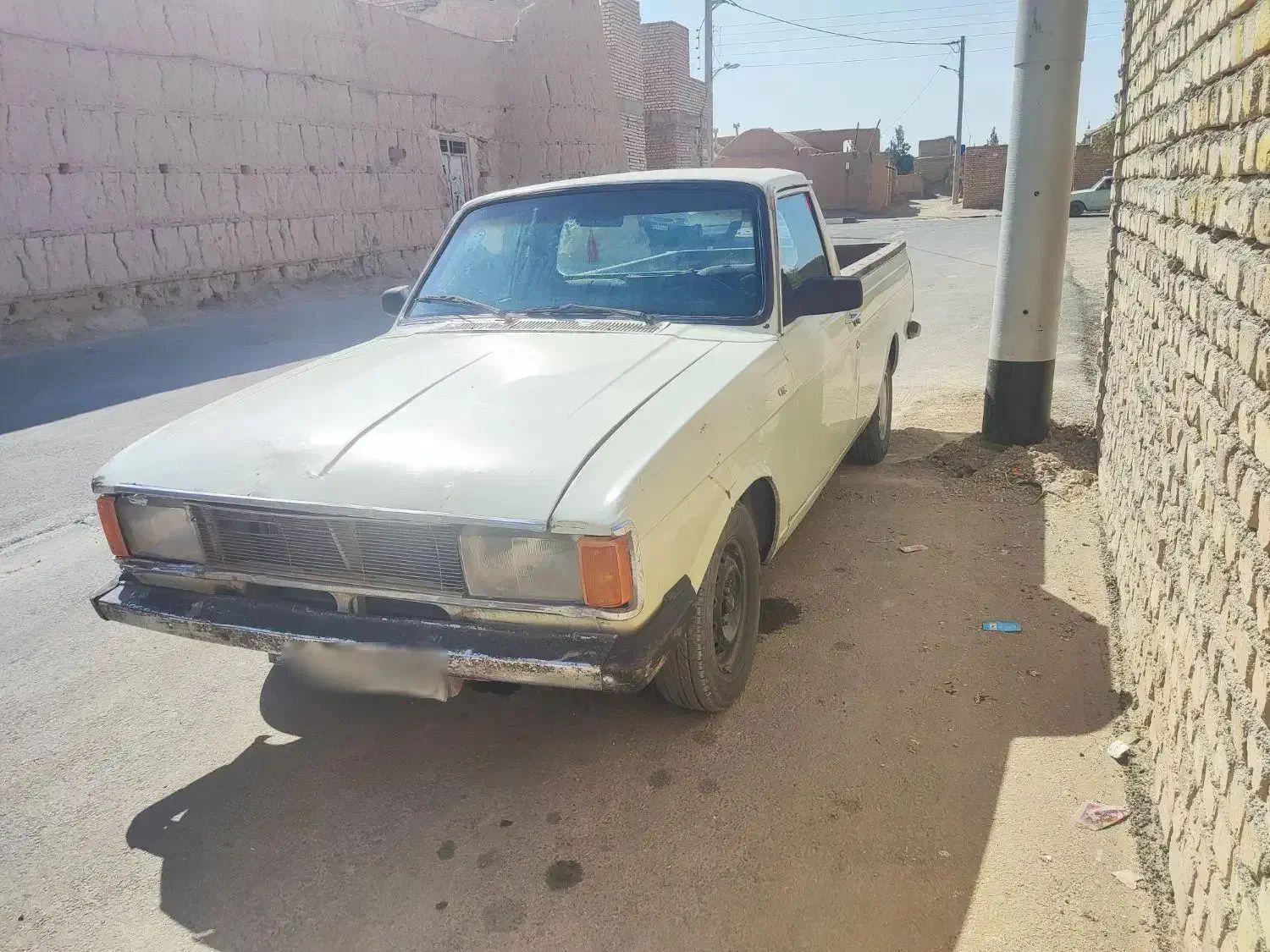 پیکان وانت بدون رنگ شاسی سالم|خودرو سواری و وانت|جرقویه, |دیوار