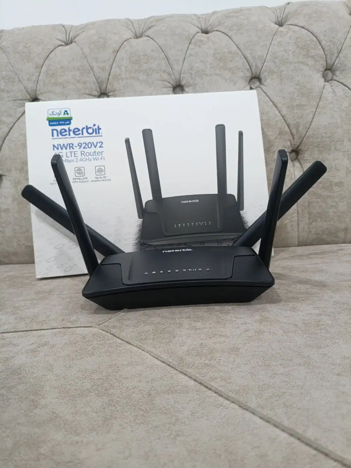 وای فای چهار انتن سیمکارتی|مودم و تجهیزات شبکه|سقز, |دیوار