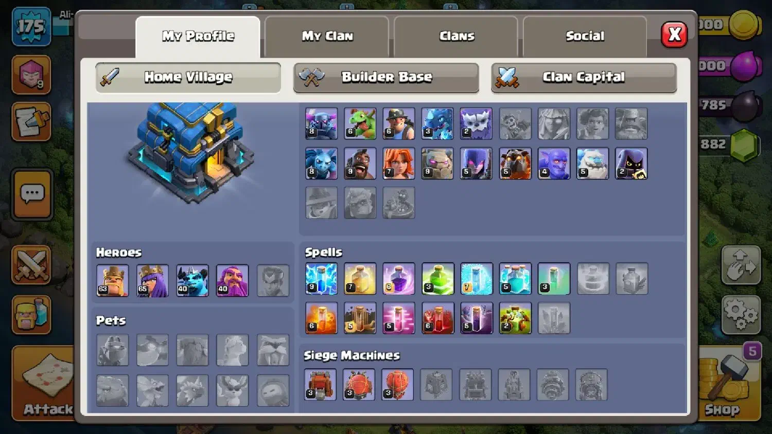 اکانت تان ۱۲ لول ۱۷۵ فول مکث|کنسول، بازی ویدئویی و آنلاین|قم, شهرک امام حسین|دیوار