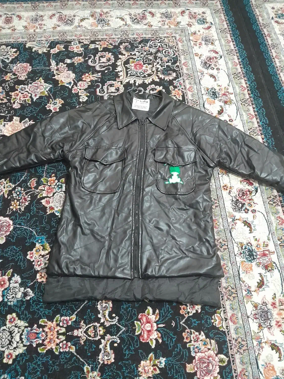 کاپشن چرم نو.پالتو|لباس|اراک, |دیوار