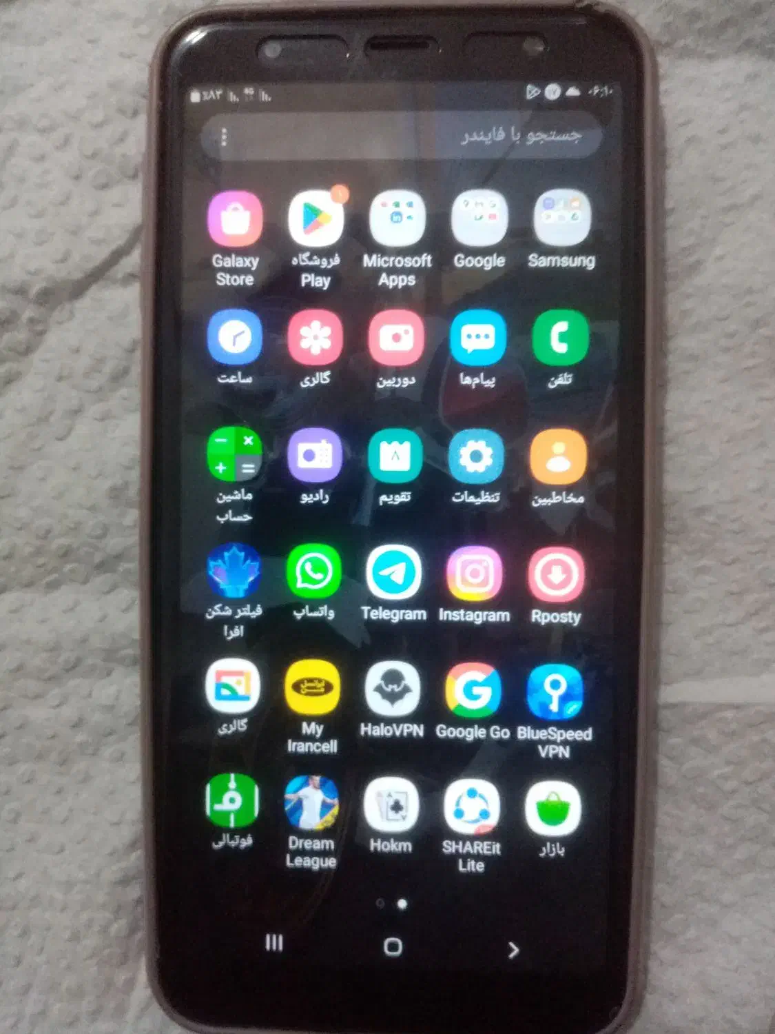 سامسونگ J4 گلکسی سالم واصل فروشی|موبایل|مسجد سلیمان, |دیوار