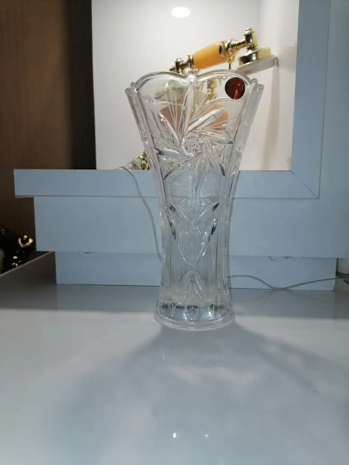 گلدان کریستالی|صنایع دستی و سایر لوازم تزئینی|مشهد, سمزقند|دیوار