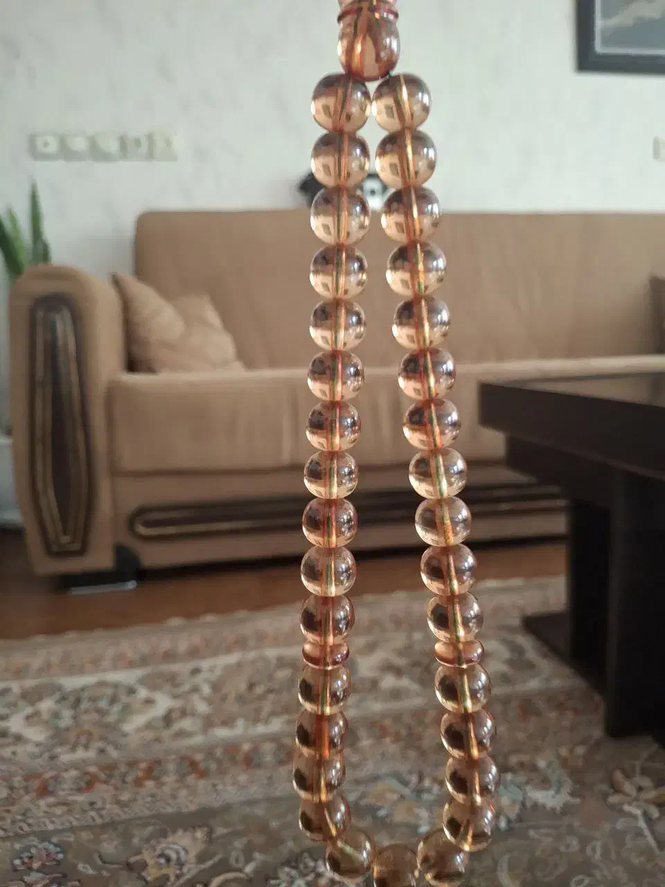 سلام تسبیه سندلوس آلمانی بودار اصل ۳۳ تایی|جواهرات|مهاباد (آذربایجان غربی), |دیوار