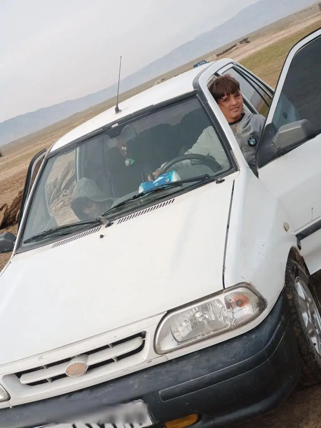 پراید مدل 90 دور رنگ فقط بخاطره خط خش|خودرو سواری و وانت|مراوه, |دیوار