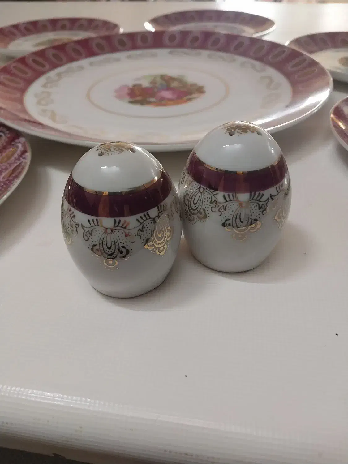 بشقاب میوه خوری ژاپنی قدیمی|ظروف سرو و پذیرایی|اصفهان, خلیل آباد|دیوار