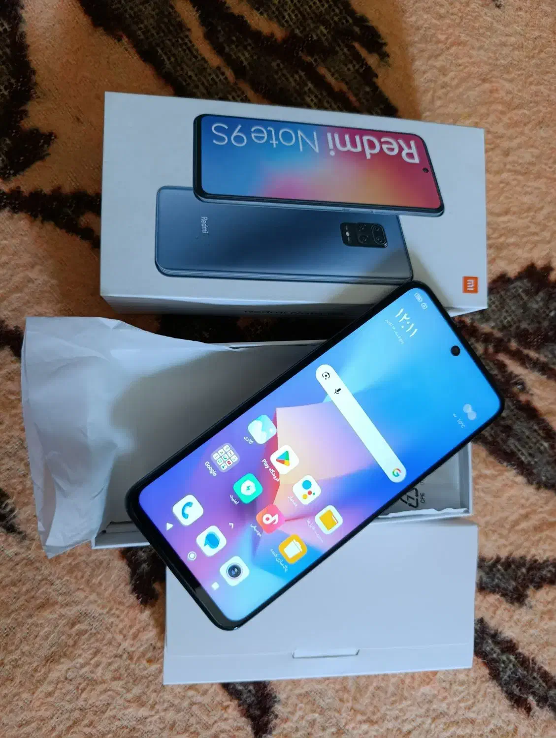 ردمی نوت 9 اس در حد اک128گیگ|موبایل|خرم‌آباد, |دیوار