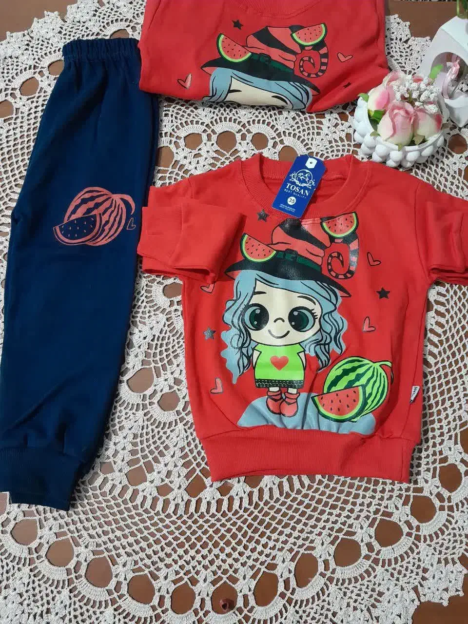 لباس یلدایی نوازدی دخترانه سایز ۳۵ ۴۰|کفش و لباس بچه|مشکیندشت, |دیوار