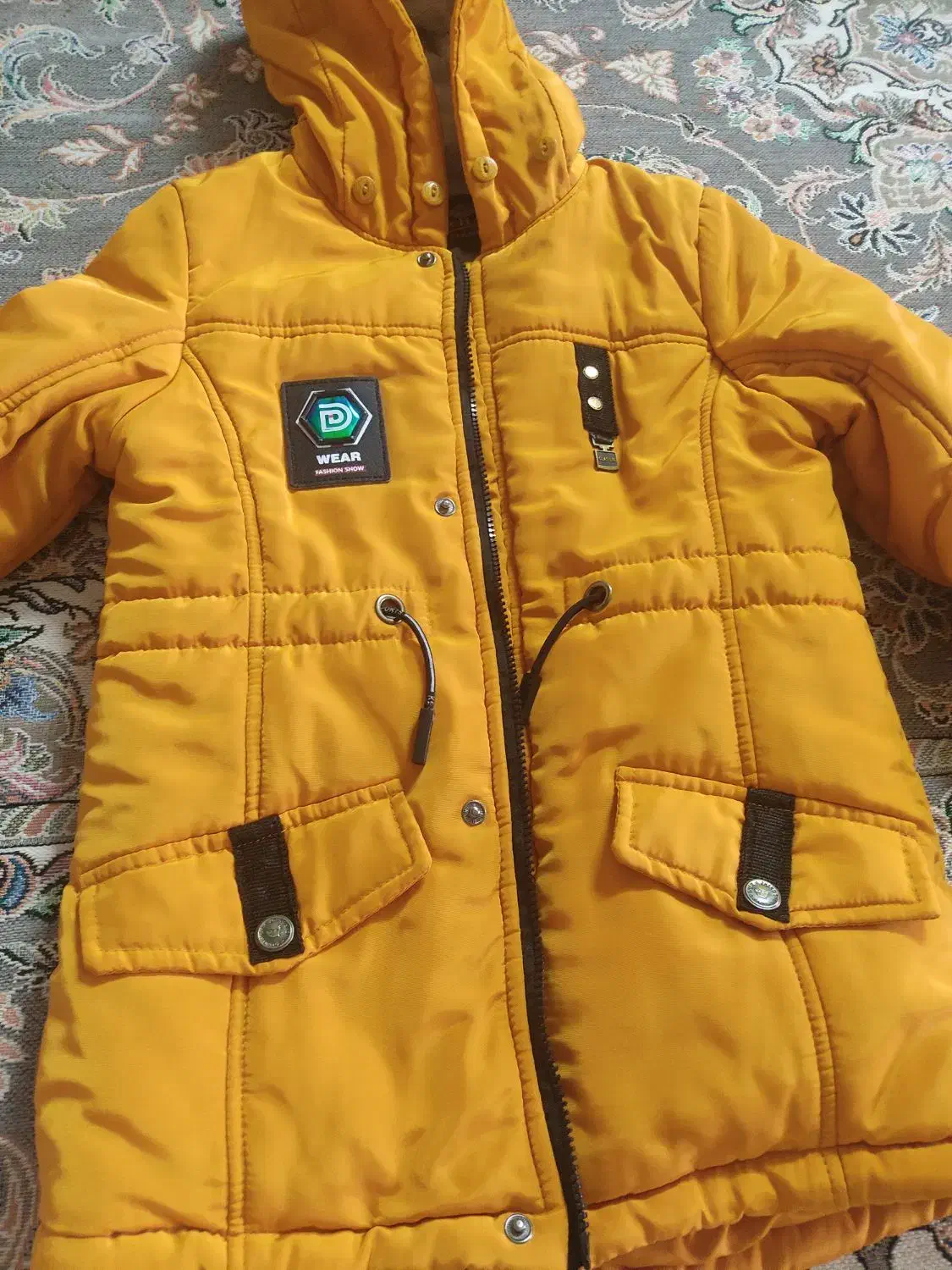 کاپشن دخترانه تمیز وسالم|کفش و لباس بچه|برخوار, |دیوار