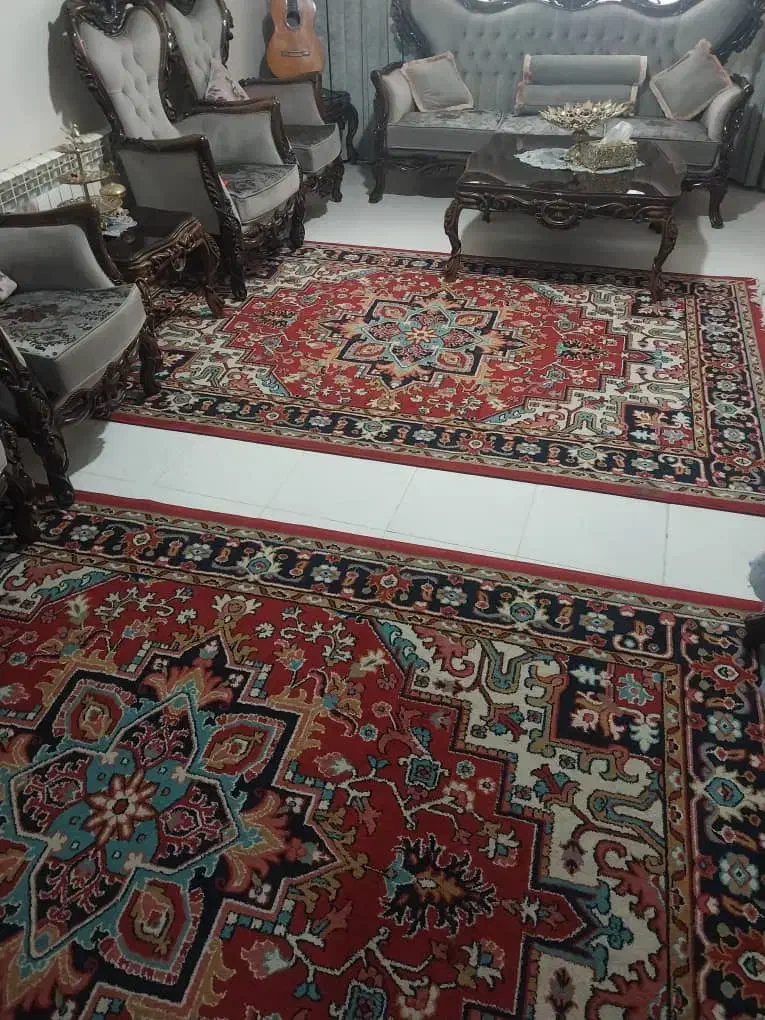 فرش 3تایی درحدنو|فرش|مرند, |دیوار