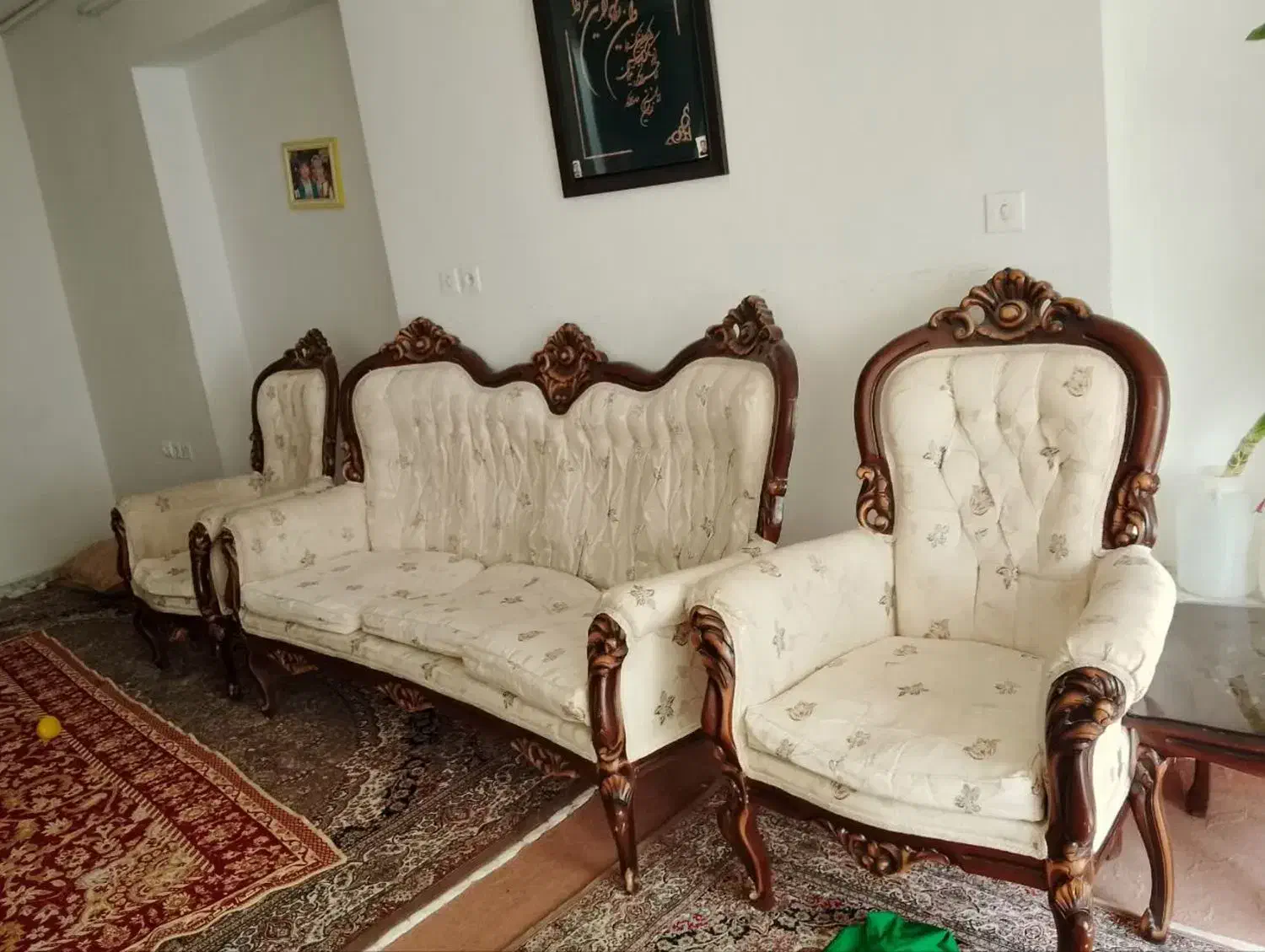 مبل سلطنتی|مبلمان خانگی و میز عسلی|چناران, |دیوار