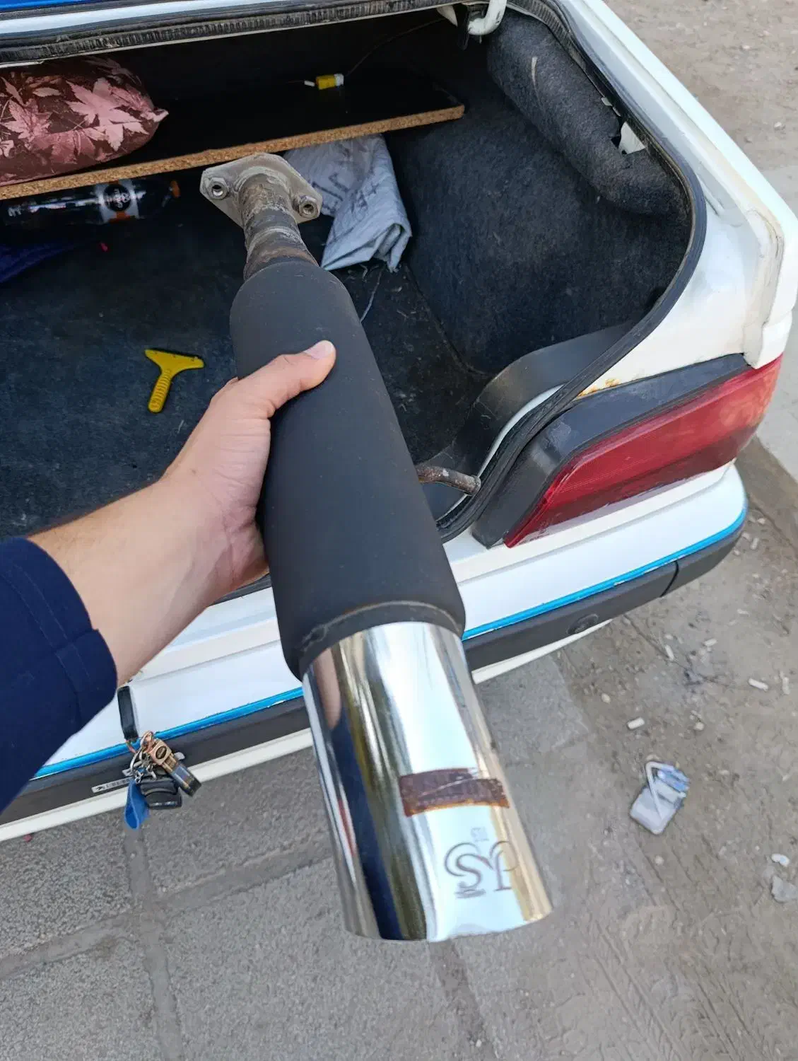 منبع اگزوز 713|قطعات یدکی و لوازم جانبی|کارون, |دیوار