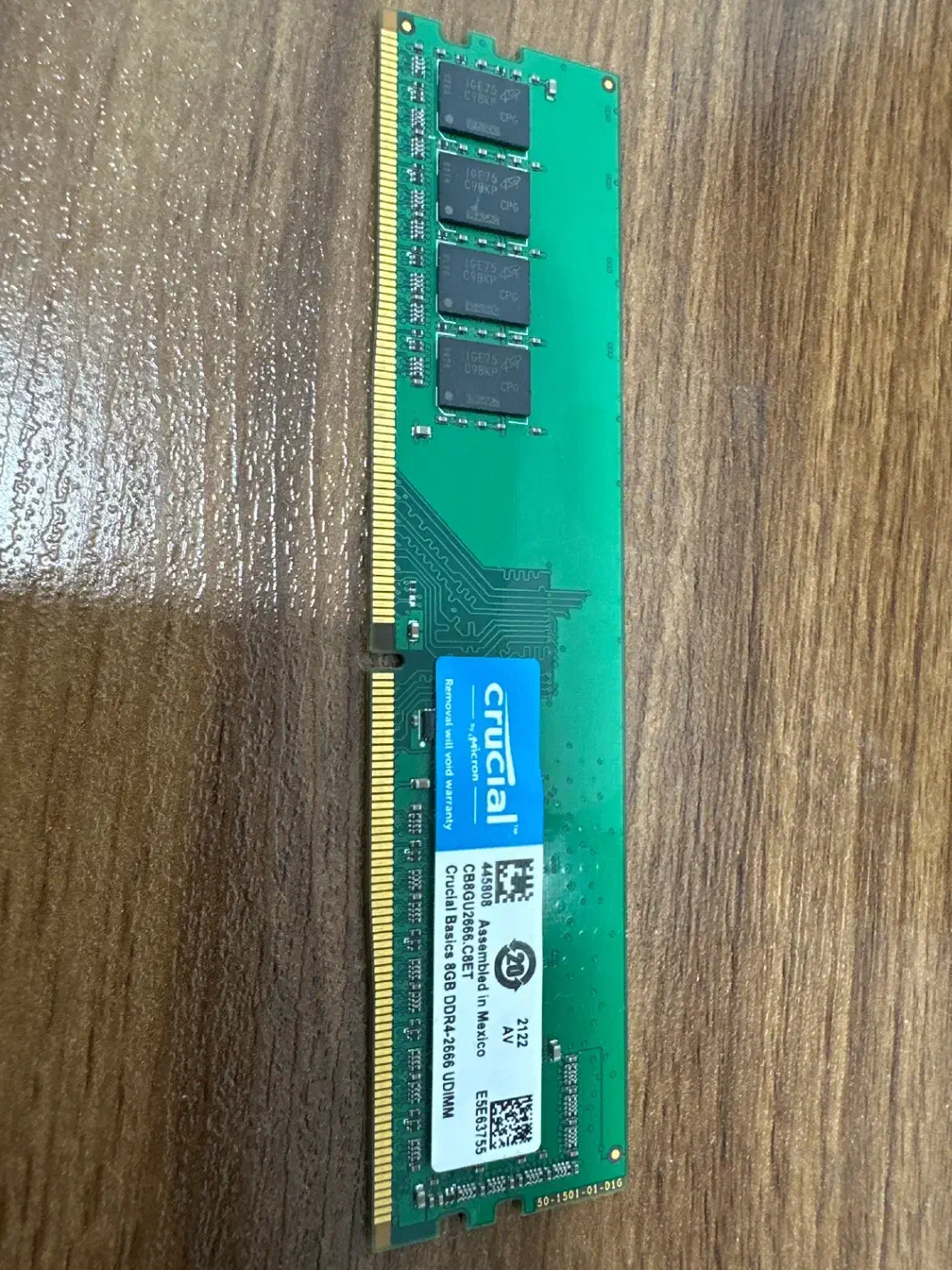 رم ۸ گیگ کروشیال ddr4|قطعات و لوازم جانبی رایانه|لامرد, |دیوار